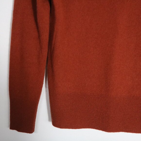 J Crew Cashmere Classic Fit Crewneck Sweater Womens XXS Brown Preppy Neutral - Picture 4 of 6
